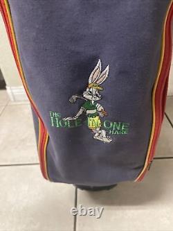 Club Looney Tunes Pro Shop Golf Bag Bugs Bunny Tweety Bird TAZ Cart/Carry VG