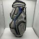 Cobra Cart Bag 14 Way Divider Golf Bag With Padded Strap White Multi-pocket