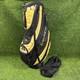 Cobra Cart Golf Bag? With 5-way Dividers Black And Yellow With Rain Cover