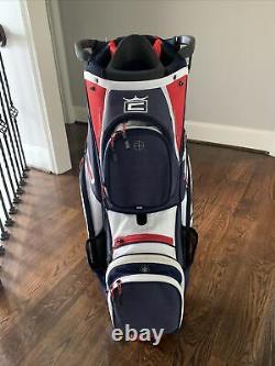 Cobra Golf 2020 Ultralight Cart Bag Black-High Risk Red-White-Navy