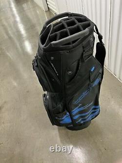 Cobra Golf 2021 Ultralight Cart Bag 14-way Black And Blue