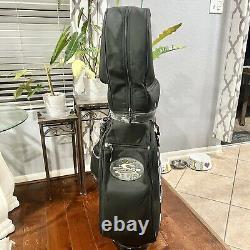 Cobra Golf Bags 6 Way Divider Black Cart Staff Golf Bag Padded With Rain Cover