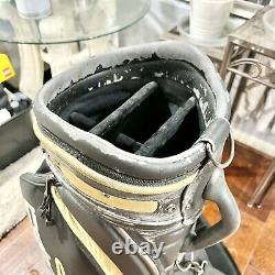Cobra Golf Bags 6 Way Divider Black Cart Staff Golf Bag Padded With Rain Cover