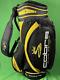 Cobra Inertia Series Iron Demos Staff Golf Bag Black/yellow 6-way Divider #2256