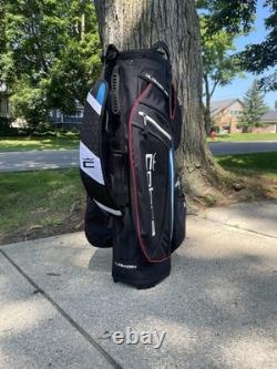 Cobra Ultra Dry Pro Cart Bag / 14-Way Divider / Puma Black, Electric Blue