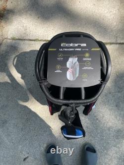 Cobra Ultra Dry Pro Cart Bag / 14-Way Divider / Puma Black, Electric Blue