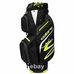 Cobra Ultralight 14-WAY Golf Cart Trolley Bag Black/Yellow NEW! 2021