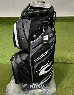 Cobra Ultralight Cart Golf Bag 909403 Black 14-Way Divider NEW #83034