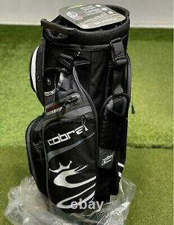 Cobra Ultralight Cart Golf Bag 909403 Black 14-Way Divider NEW #83034