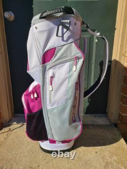 Cobra Ultralight Cart Women's Golf Bag 14-Way Divider Standing WithStrap EUC