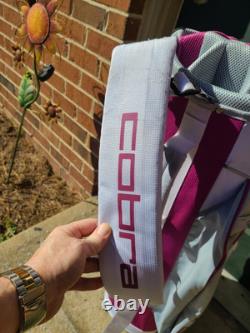 Cobra Ultralight Cart Women's Golf Bag 14-Way Divider Standing WithStrap EUC