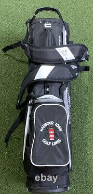 Cobra Ultralight Pro Cart Golf Bag Black White 14-Way Divide Dual-Strap