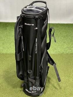 Cobra Ultralight Pro Stand Carry Golf Bag Black 4-Way Divider New in Box #86998