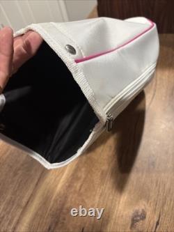 Cobra White Pink 6-Way Women's Golf Cart Bag with Rain Cover