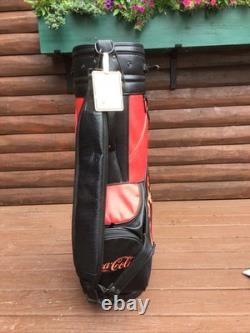Coca Cola Golf Bag Red and Black