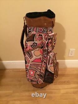 Cutler Ladies Cart Golf Bag with 14-way Dividers & Rain Cover