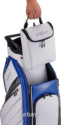 DUNLOP Golf Men's Cart Caddy Bag XXIO 9.5 x 47 Inch 3.8kg White GGC-X139