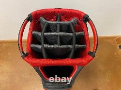Datrek 2023 DG Lite II 14-Way Cart Bag Charcoal / Red / Black MINT