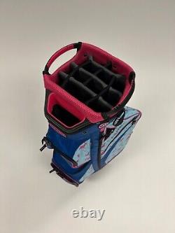 Datrek DG Lite II Cart Bag Blue / Pink / Flamingo 1 of 1 NEVER RELEASED