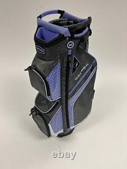 Datrek DG Lite II Cart Bag Gray / White/ Purple / Dots 1 of 1 Never Released