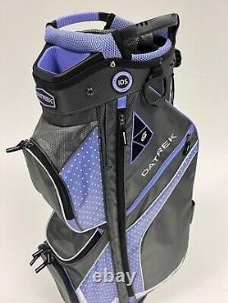 Datrek DG Lite II Cart Bag Gray / White/ Purple / Dots 1 of 1 Never Released