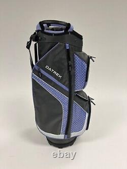 Datrek DG Lite II Cart Bag Gray / White/ Purple / Dots 1 of 1 Never Released