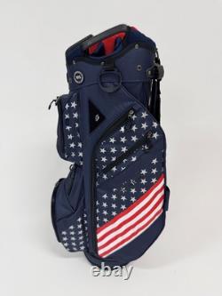 Datrek DG Lite III USA Navy Red White RWB Cart Golf Bag