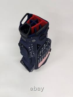 Datrek DG Lite III USA Navy Red White RWB Cart Golf Bag
