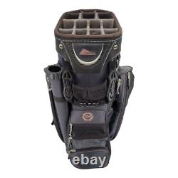 Datrek IDS Black Blue Golf Cart Bag 14 Way Divider System