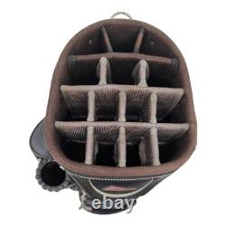 Datrek IDS Black Blue Golf Cart Bag 14 Way Divider System