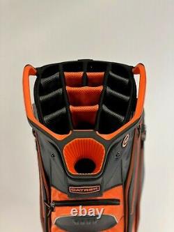 Datrek Lite Rider Pro Golf Cart Bag Charcoal / Orange