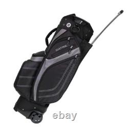 Datrek Transit Golf Cart Bag, Black/Charcoal/Silver