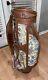 Diawa Coach Collection Ladies Cart Golf Bag Brown Stitched Horses Tapestry-cover