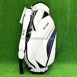 Dunlop XXIO Golf Cart Bag Men's Lightweight 9.5in 4way 2.4kg White 2024 Model