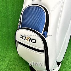 Dunlop XXIO Golf Cart Bag Men's Lightweight 9.5in 4way 2.4kg White 2024 Model