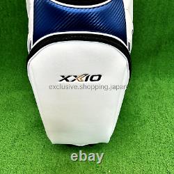 Dunlop XXIO Golf Cart Bag Men's Lightweight 9.5in 4way 2.4kg White 2024 Model