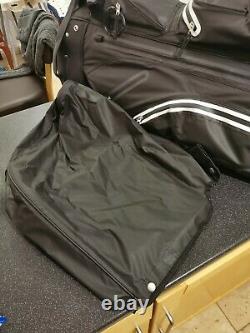 ECCO Lightweight Waterproof Black Golf bag / 14-Way / Rainhood/ A1 Condition