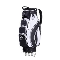 Ergonomic Golf Cart Bag, Comfortable Strap, Glove Holder & Stable Design