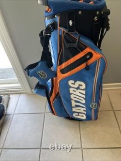 Florida Gators The Bucket III Cooler Cart Golf Bag 14 Way Top Excellent