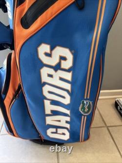Florida Gators The Bucket III Cooler Cart Golf Bag 14 Way Top Excellent