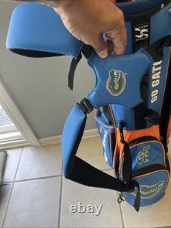 Florida Gators The Bucket III Cooler Cart Golf Bag 14 Way Top Excellent