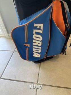 Florida Gators The Bucket III Cooler Cart Golf Bag 14 Way Top Excellent
