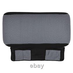 For EZGO TXT Black Golf Cart Front Cushion Set WithCushion Cover+Storage Bag Free