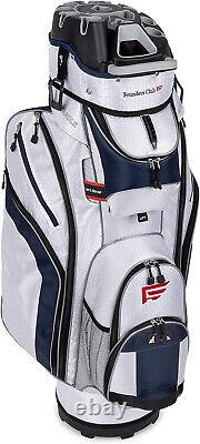 Founders Club Premium Cart Bag with 14 Way Organizer Divider Top