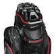 Founders Club Waterproof Premium Cart Bag 14 Way Organizer Divider Top Black