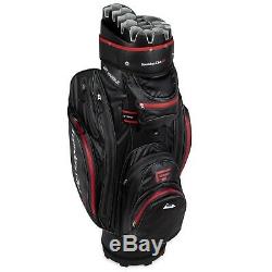 Founders Club Waterproof Premium Cart Bag 14 Way Organizer Divider Top Black