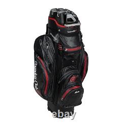 Founders Waterproof Cart Bag 14 Way Organizer Divider Top Black-Show Room Sample