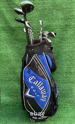 Full Set Of Golf Clubs Callaway Irons Callaway Drivers Callaway Cart Bag