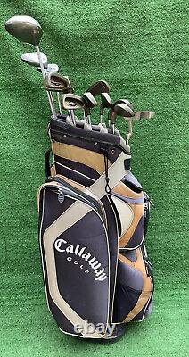 Full Set Of Golf Clubs Callaway Irons Callaway Drivers Callaway Cart Bag