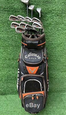 Full Set Of Golf Clubs Callaway Irons Callaway Drivers Callaway Cart Bag